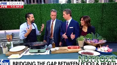 Chef Andrew Gruel Discusses Health Benefits of High-Quality Beef on 'Fox & Friends Weekend'